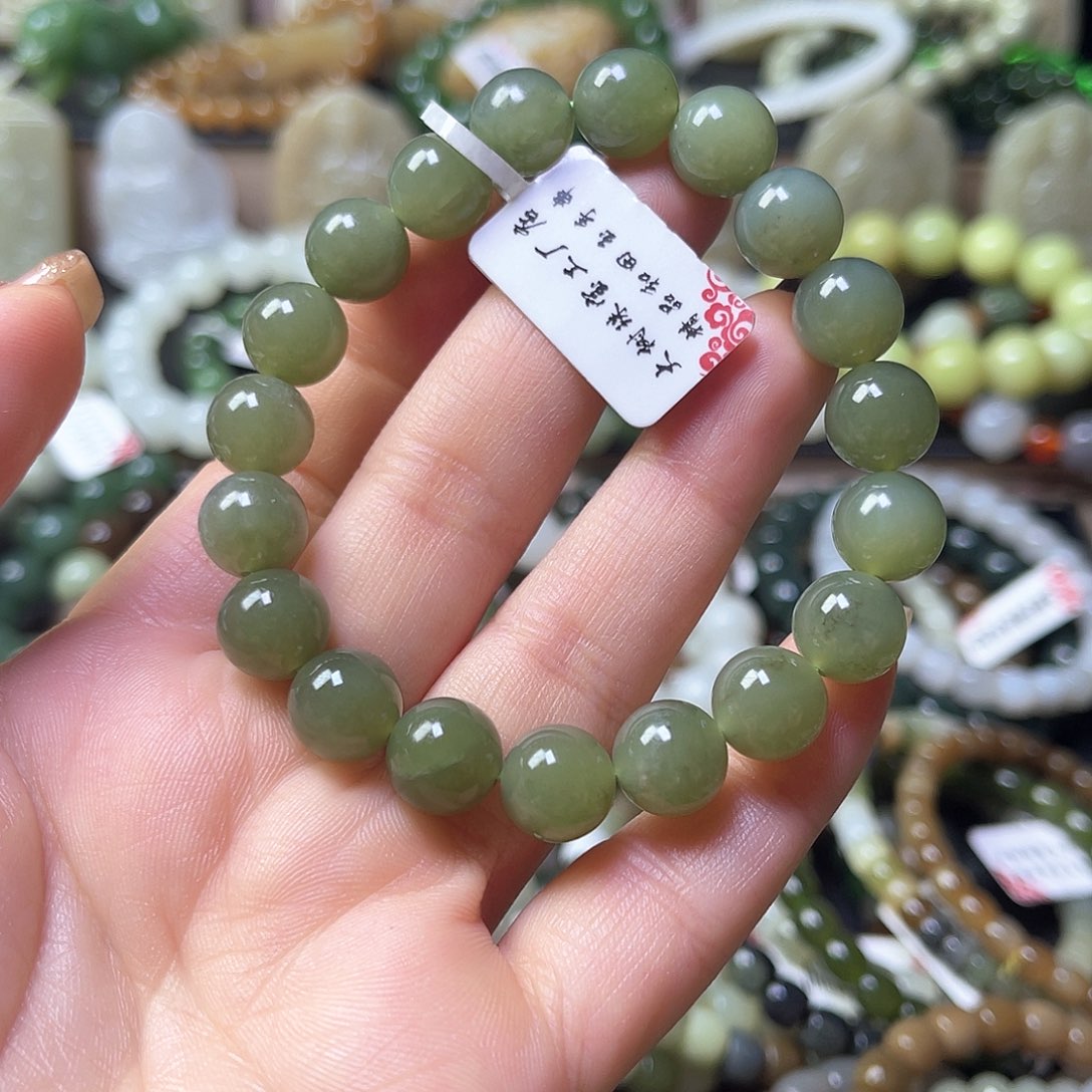 和田玉手链未镶嵌