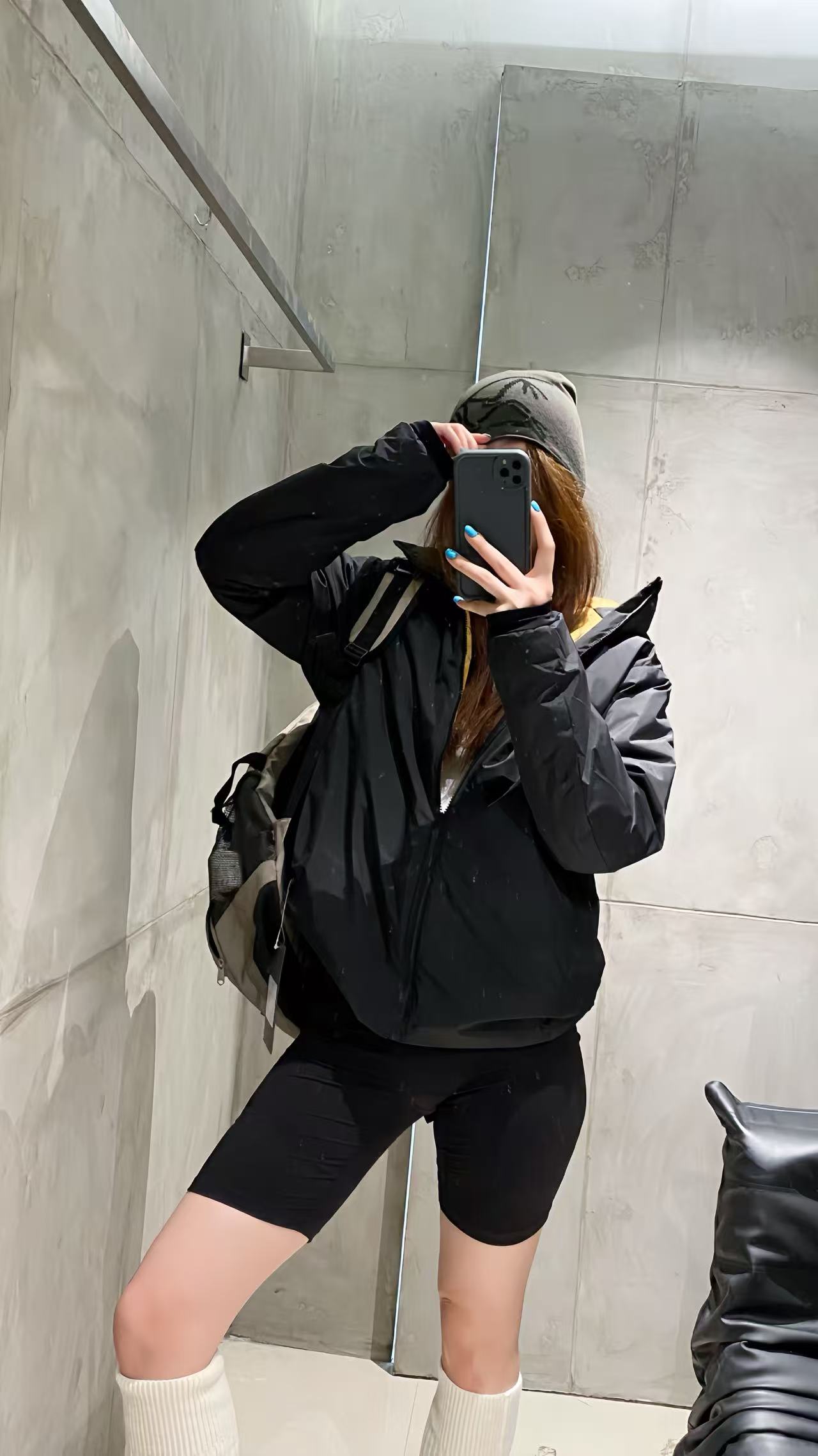 阿童木棉服保暖防风男女学院风