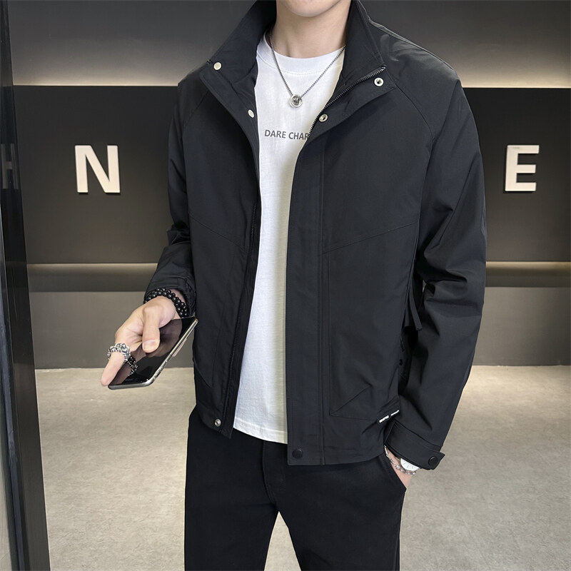 TUCANO/啄木鳥韩版秋季基础大众春秋季潮流男立领痞帅立领夹克