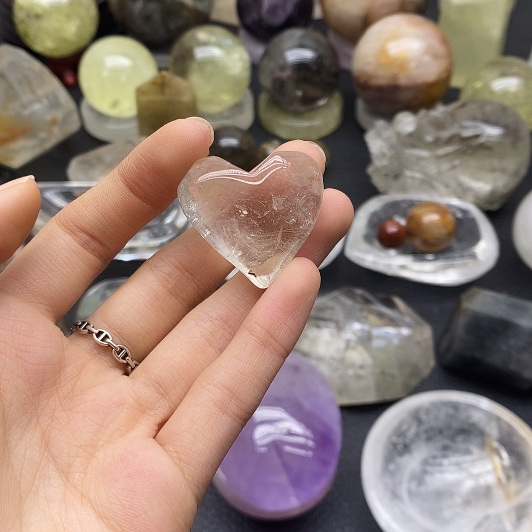 水晶珠宝半成品未镶嵌147水晶石