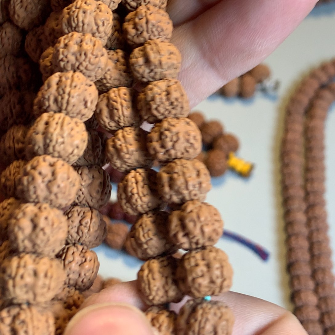 金刚菩提手串嘎***斯花王108穿