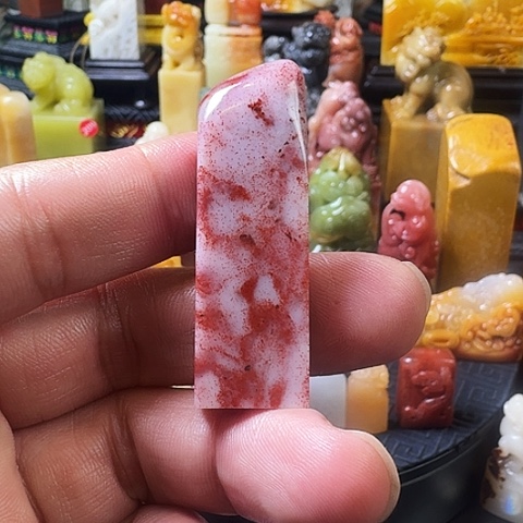 寿山石高山水洞石