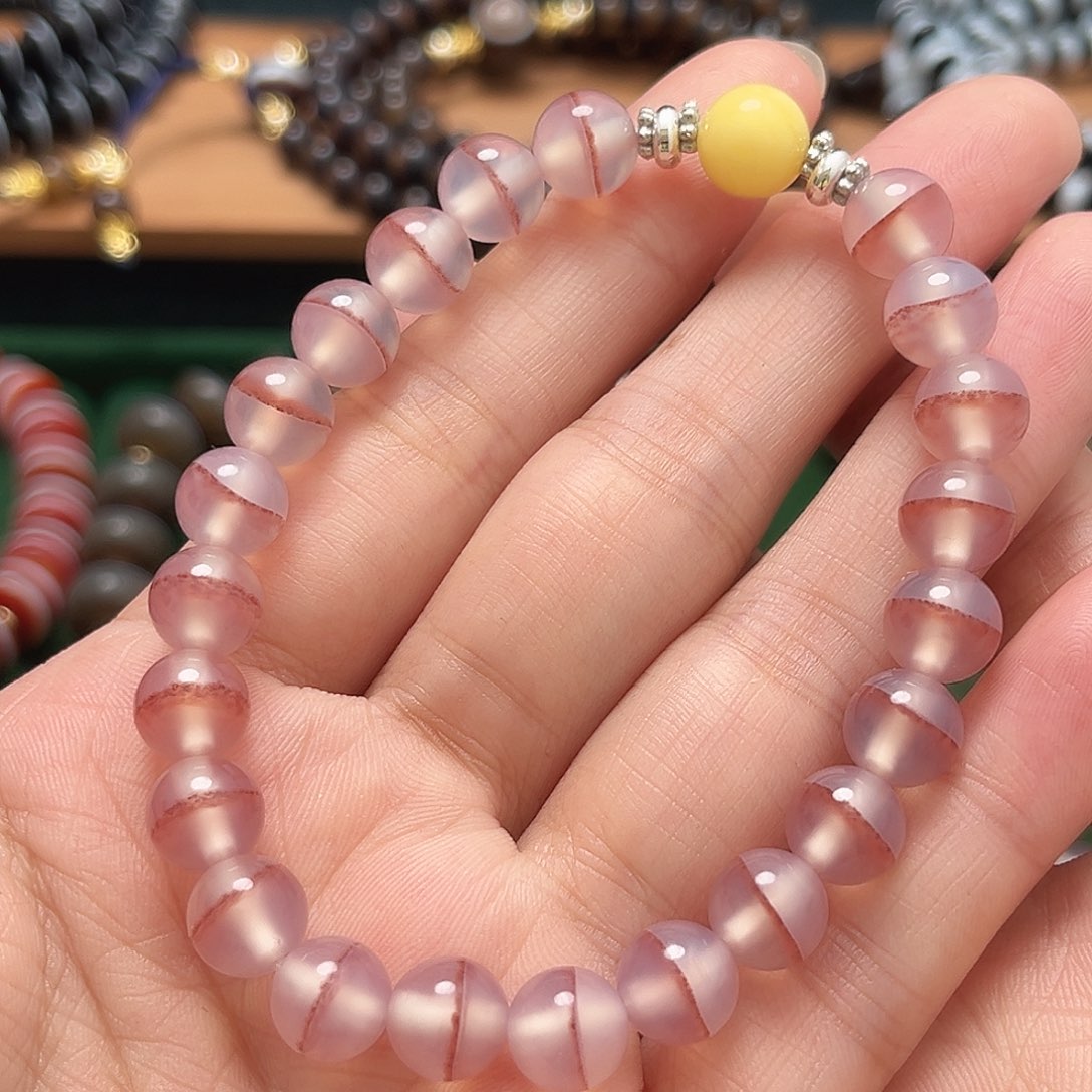 玛瑙/玉髓合金手串