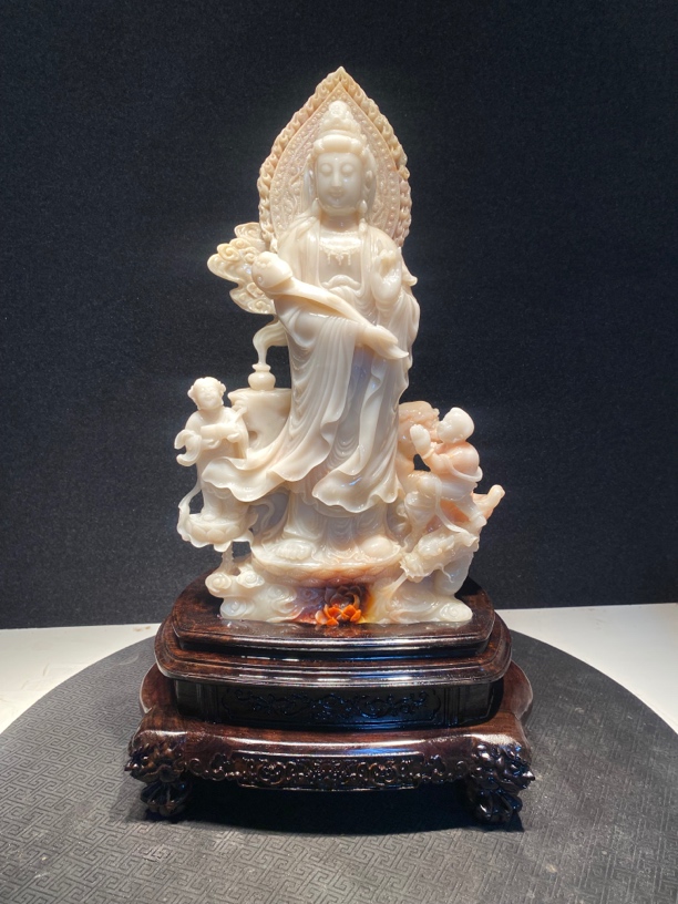 寿山石山水田黄印章印摆件貔貅手把件石雕工艺品入门玄关奇石山水