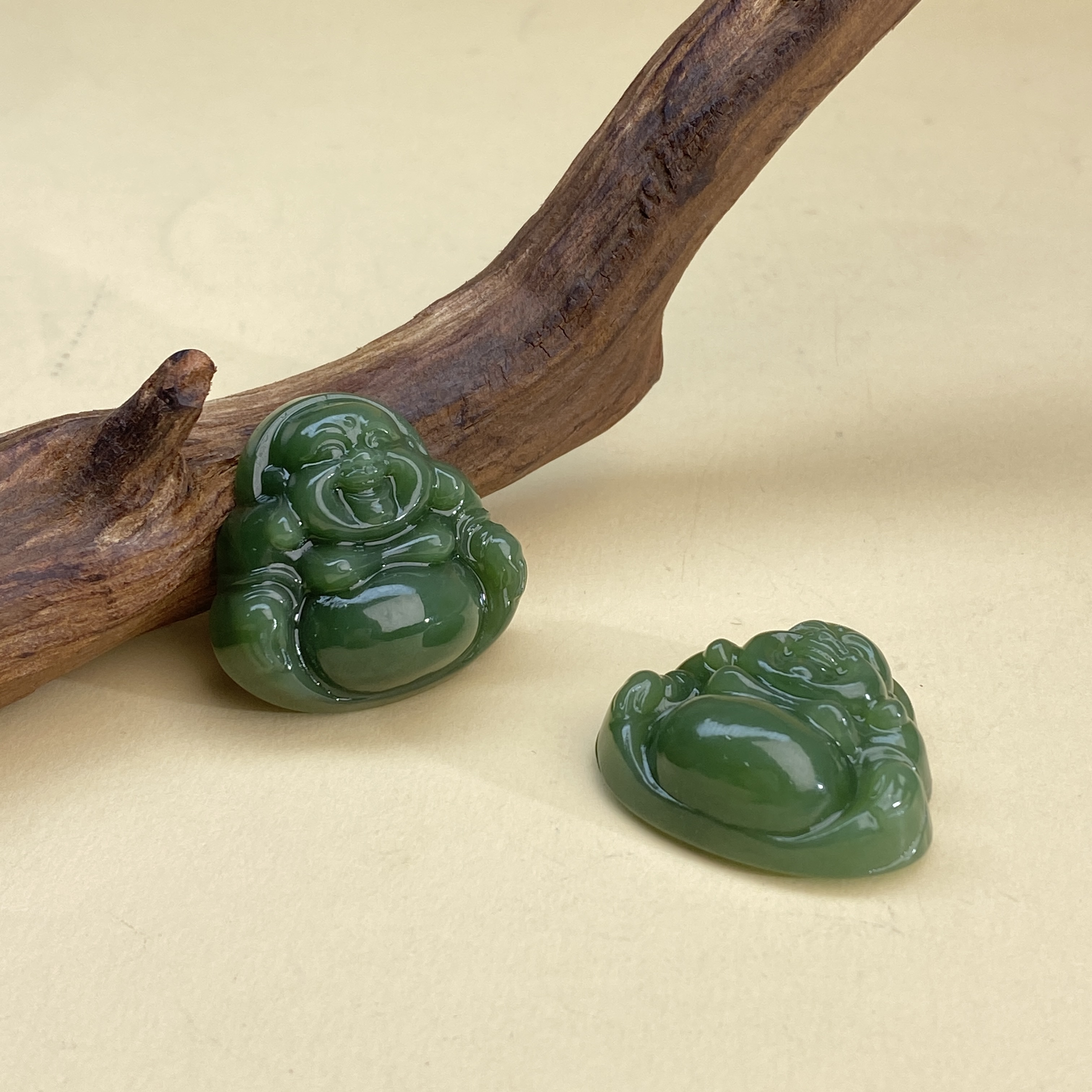 【小北好物】和田玉吊坠 QH16X0001【多样性发一】约33*34mm带绳