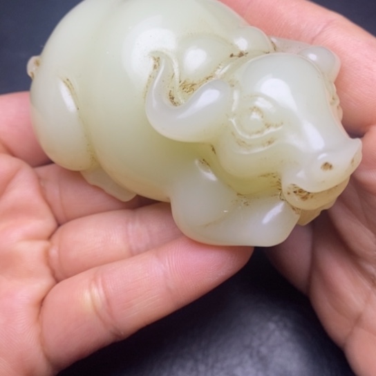 和田玉（糖玉）挂件未镶嵌