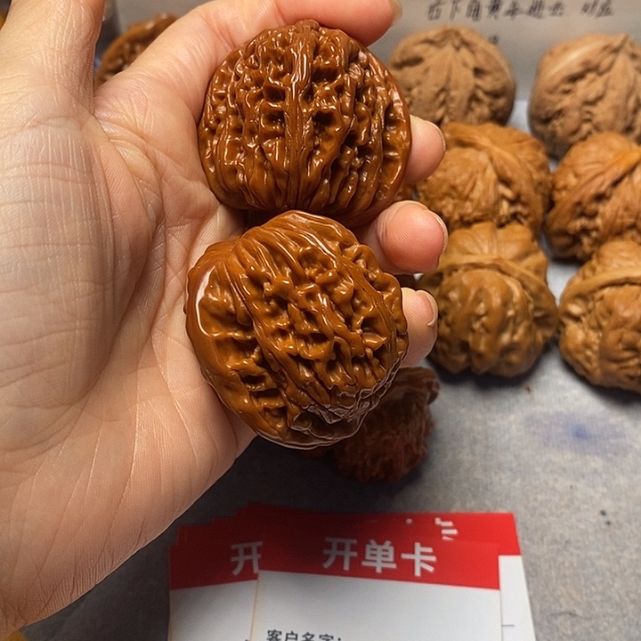 吊坠文玩核桃四座楼