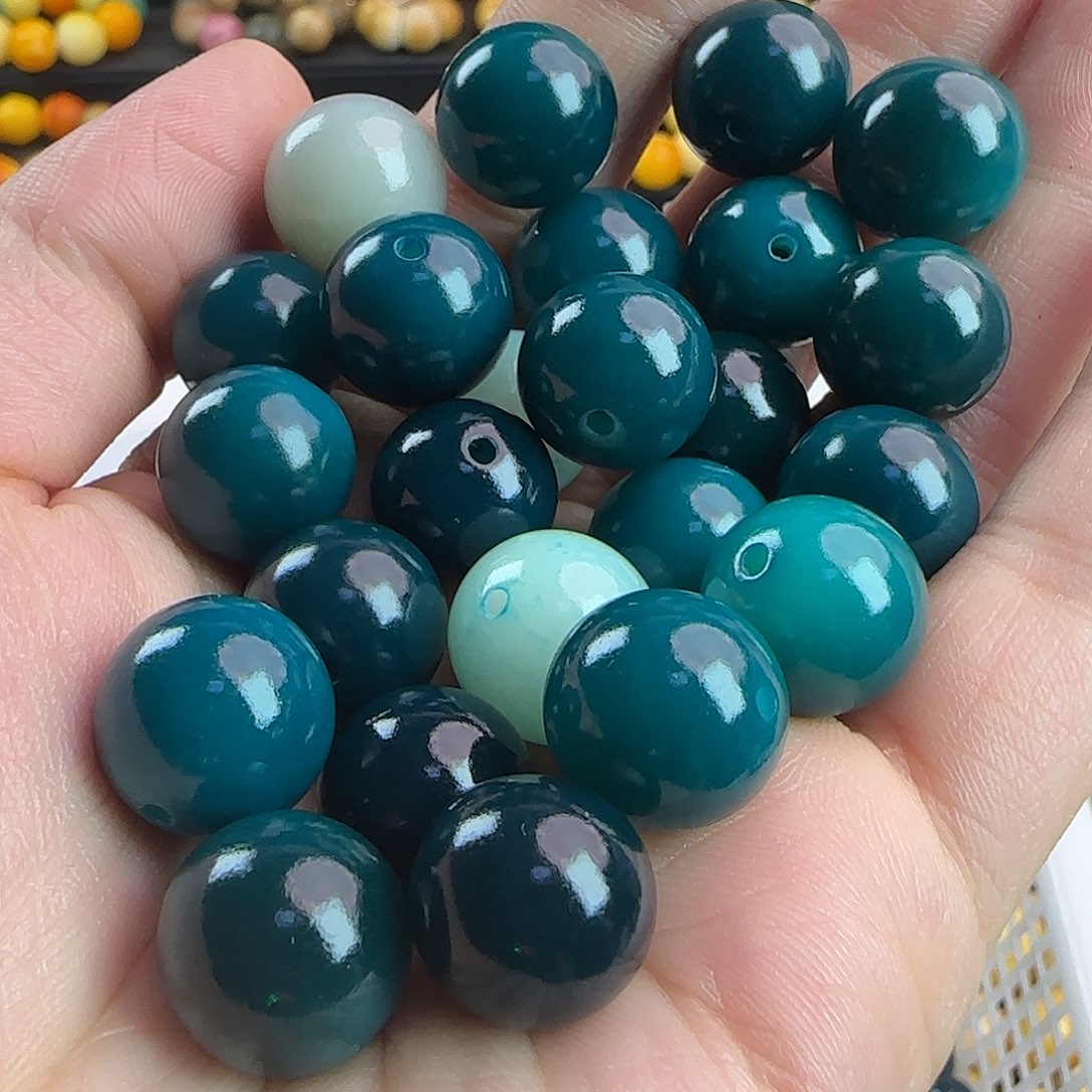 吊坠菩提根/象牙果卡14/15孔雀汤圆100颗