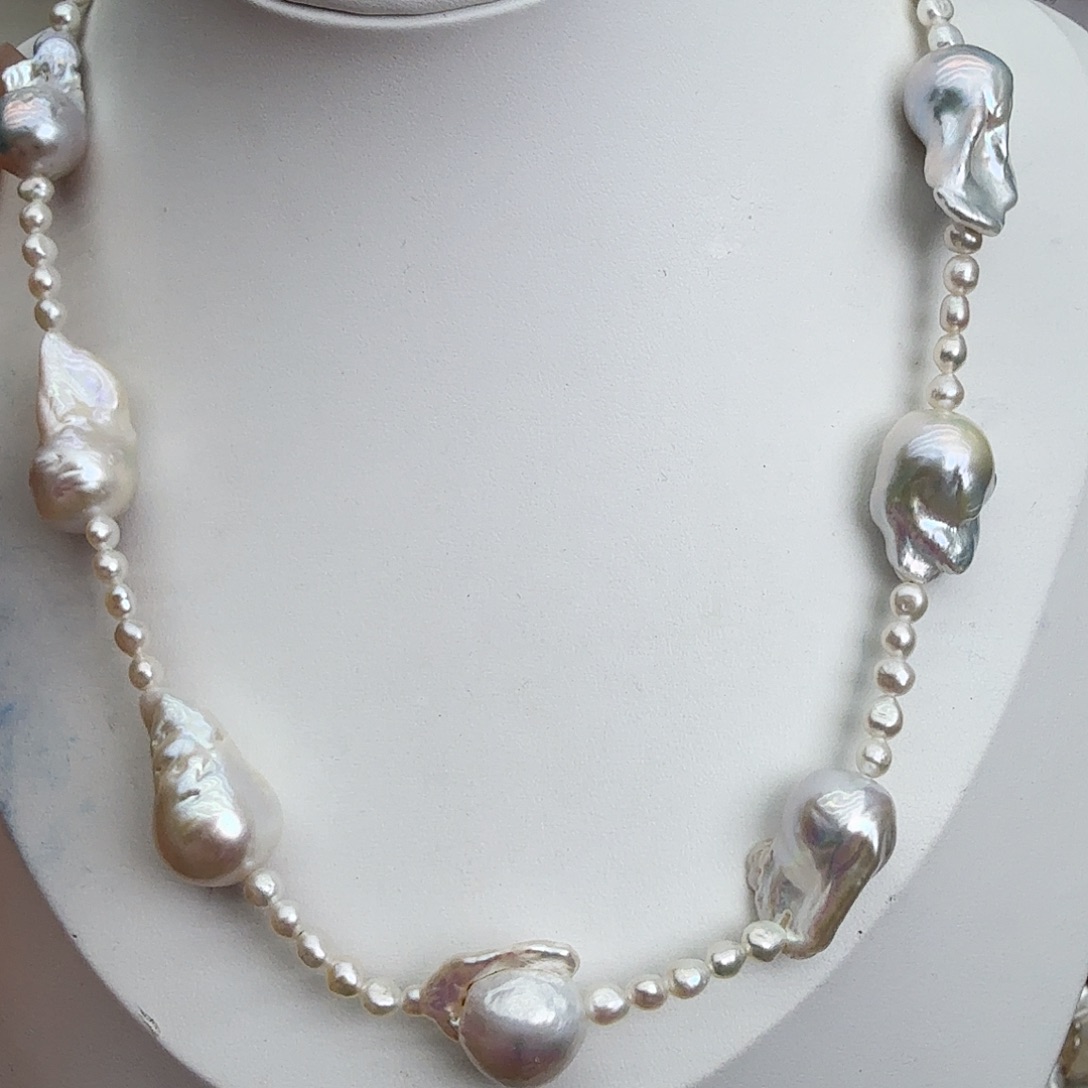 淡水珍珠颈饰未镶嵌