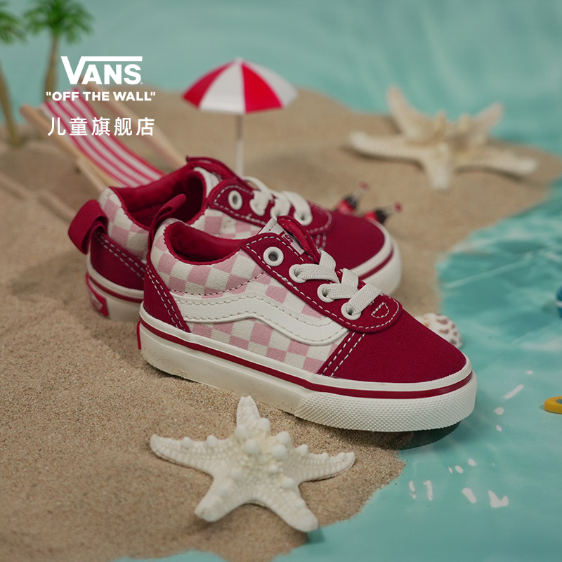 【儿童鞋子】vans儿童鞋Ward爆款学步鞋宝宝鞋一脚蹬软底鞋
