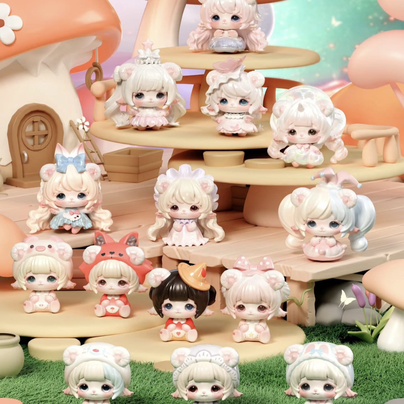 【拆盒】Mimia童梦小屋盲盒潮玩手办