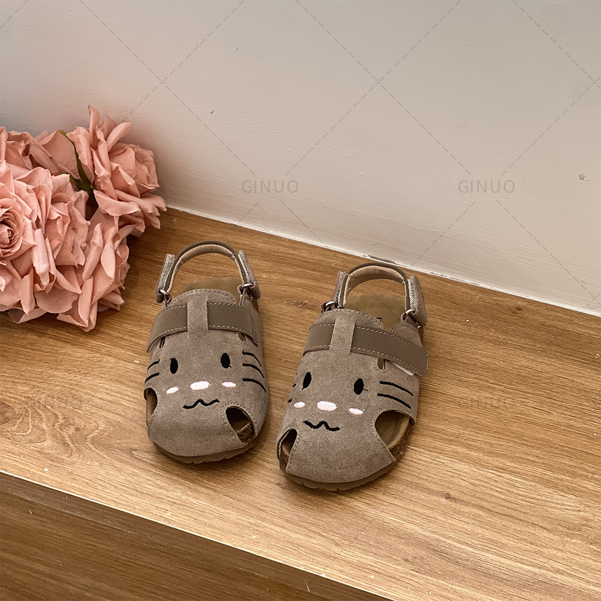 奇诺鼠夏季上新休闲百搭洋气舒适柔软耐磨学步鞋0223