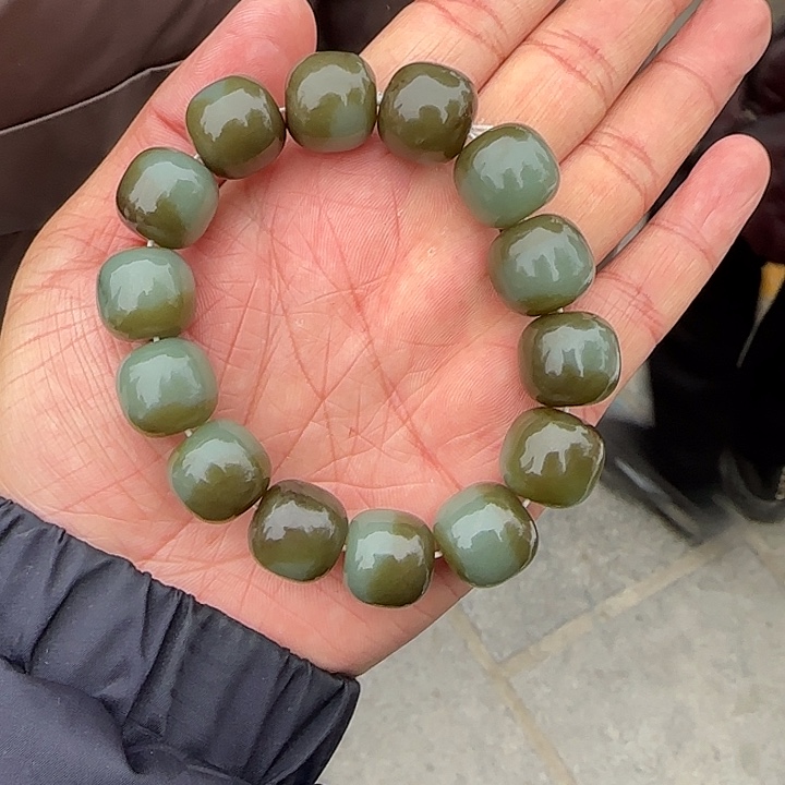 和田玉未镶嵌颈饰卡16