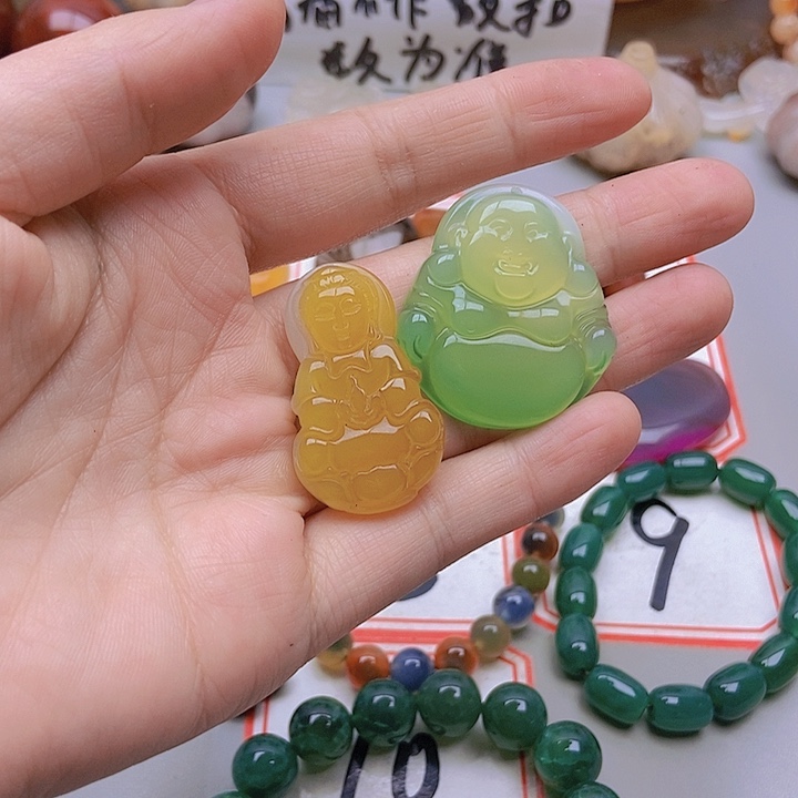 【闪购商品】未镶嵌玛瑙/玉髓珠宝半成品べ****ツ