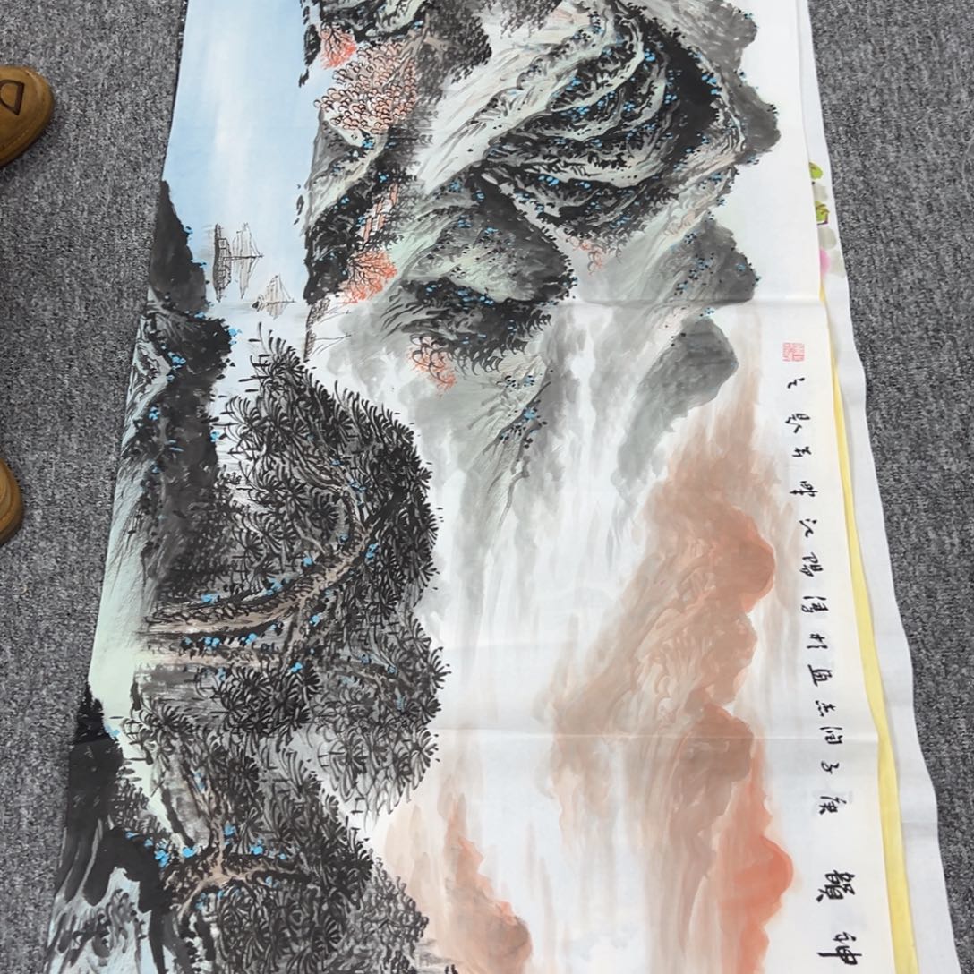 国画纯手绘国画作品欣赏