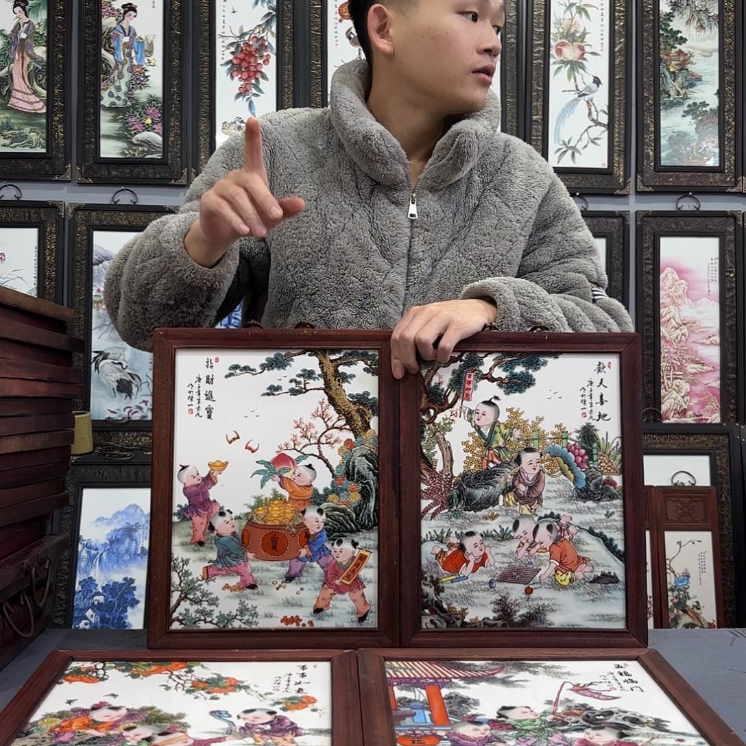 瓷版画陶景德镇陶瓷瓷板画