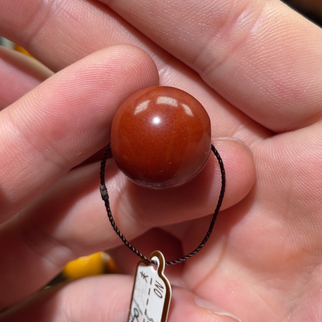 【闪购商品】未镶嵌蜜蜡裸石苹果珠