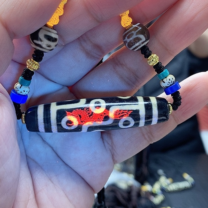 玛瑙/玉髓颈饰合金