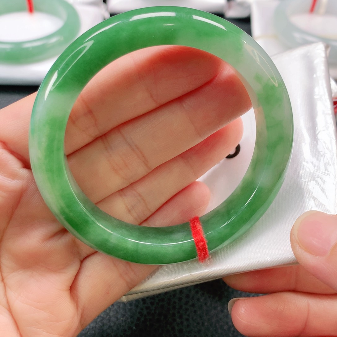 未镶嵌手镯翡翠54正