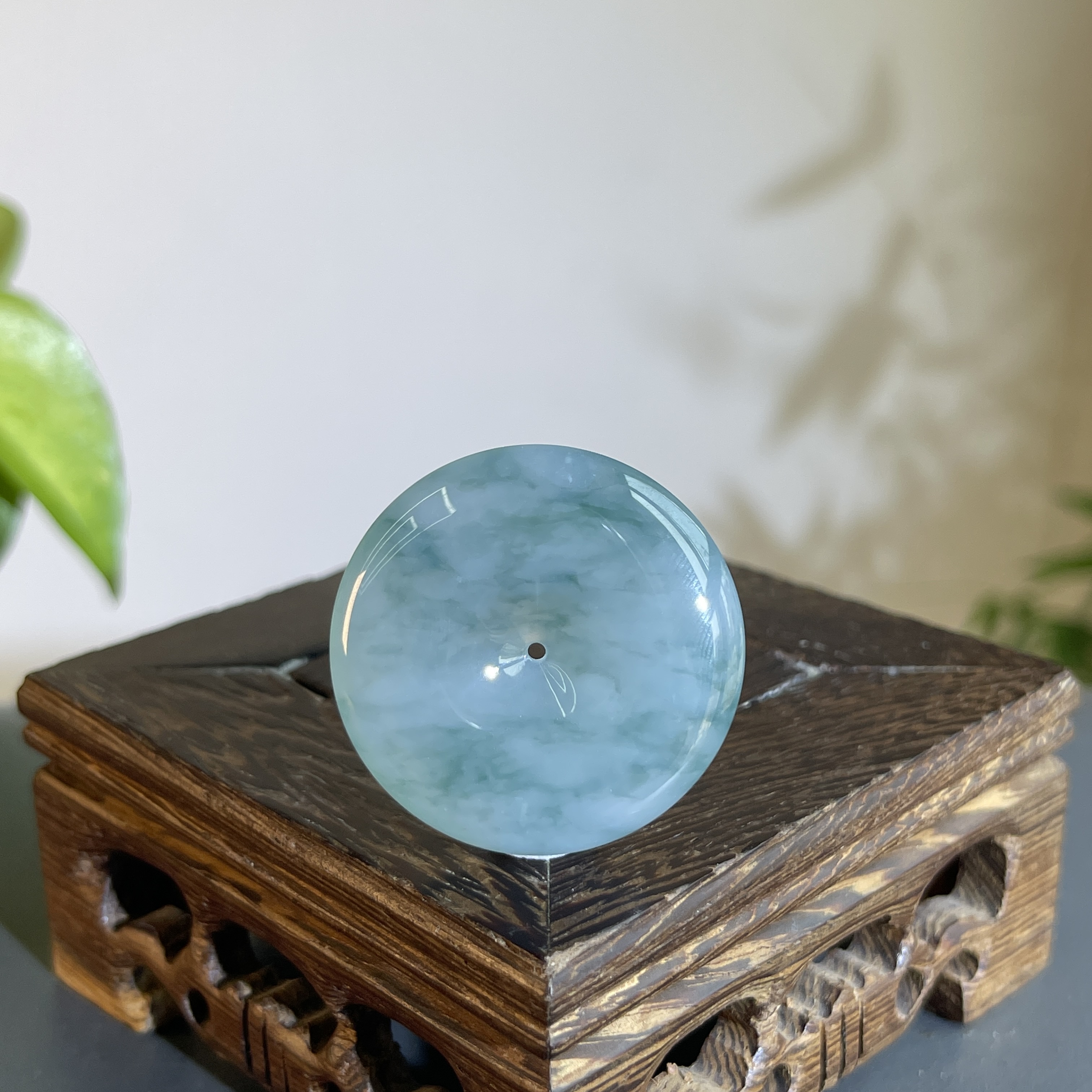 JTW26-150  天然翡翠缅甸A货 平安扣