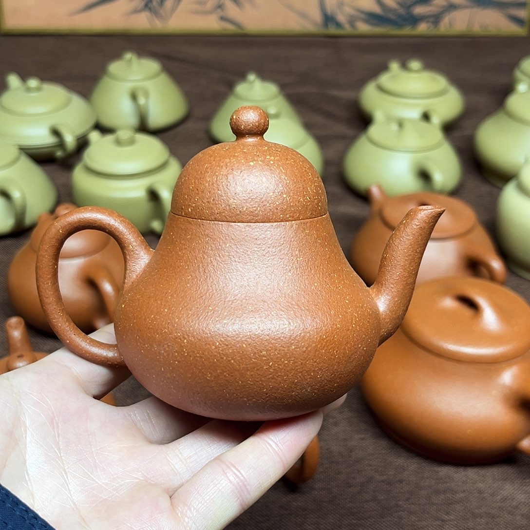 红泥茶壶红降坡思婷150cc