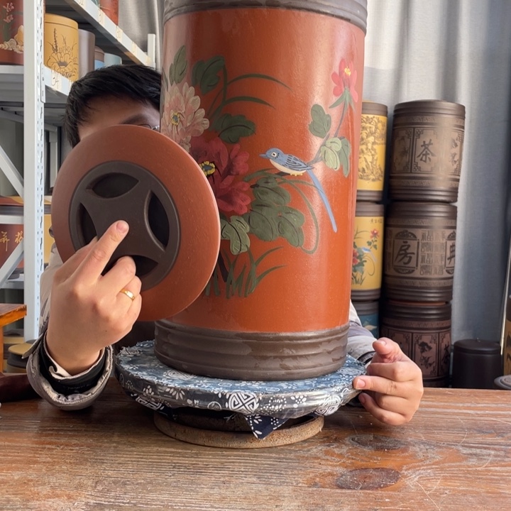 紫砂茶叶罐茶叶罐