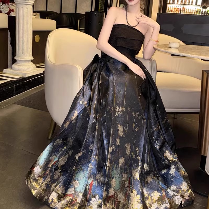 【青染】重工织金妆花马面裙显高显瘦半身裙新款改良国风半身裙高级