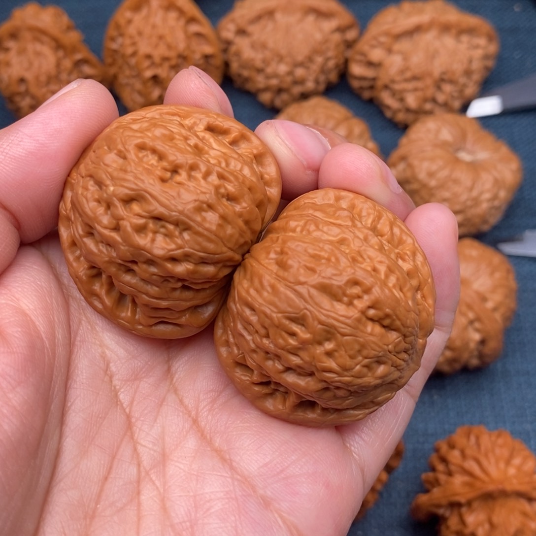 文玩核桃把件39.5毕业铁锤妹妹全品