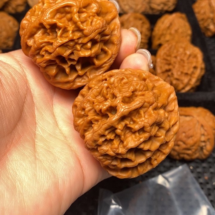 吊坠文玩核桃平**福秦岭野生15