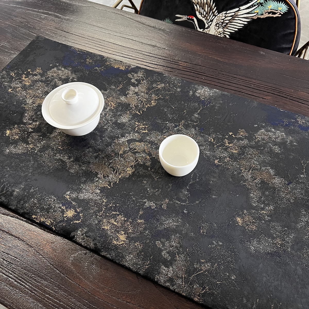 Z655织锦茶席，家里面料随便卖