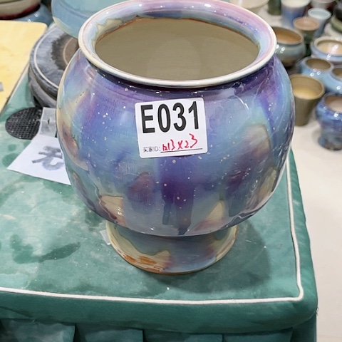 红陶景德镇手工艺品花盆