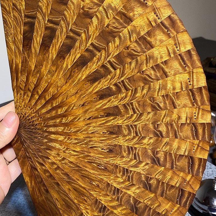 金丝楠金丝楠木扇子