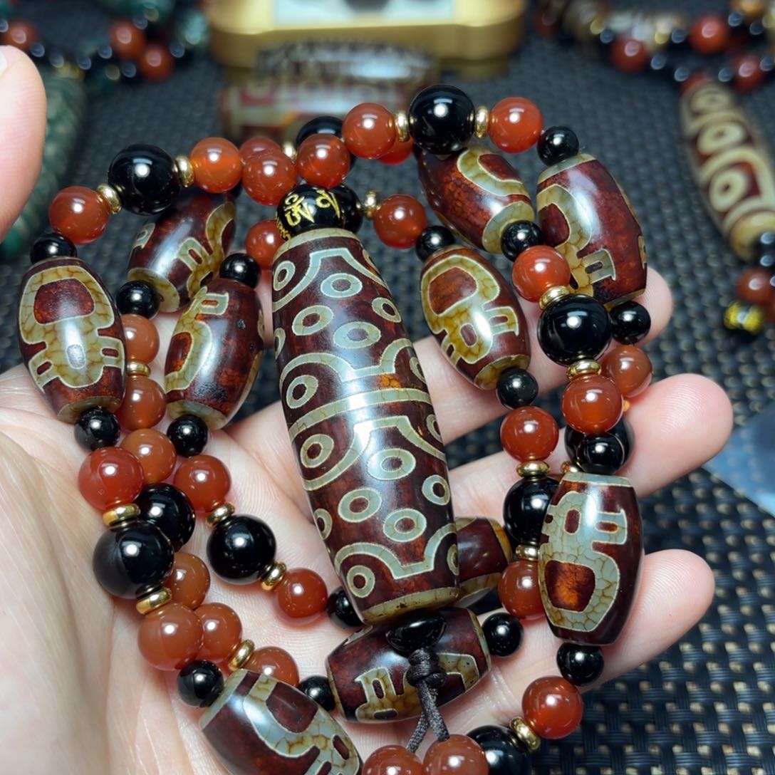 玛瑙/玉髓毛衣链未镶嵌