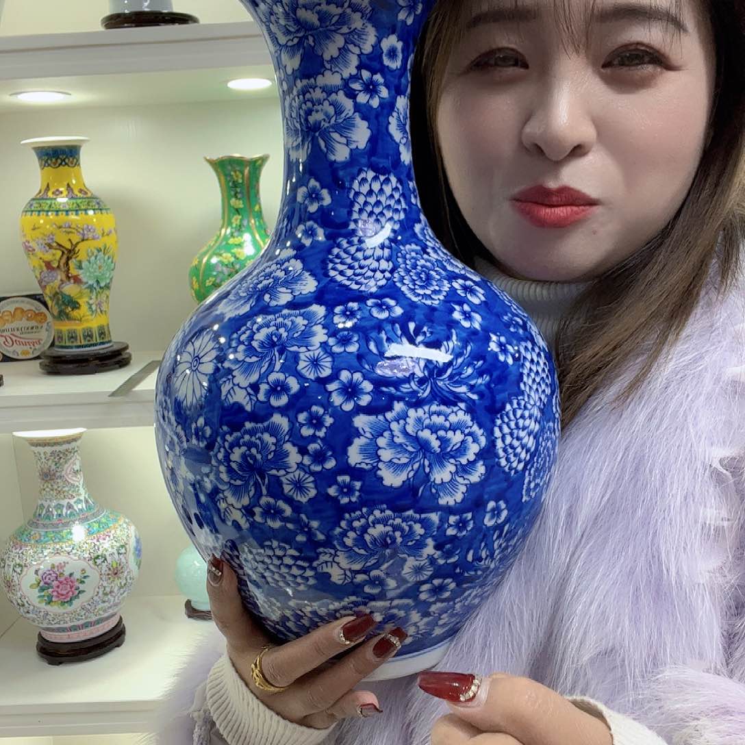 景德镇陶瓷花瓶摆件