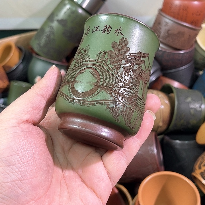 茶杯紫砂全手工紫砂主人杯