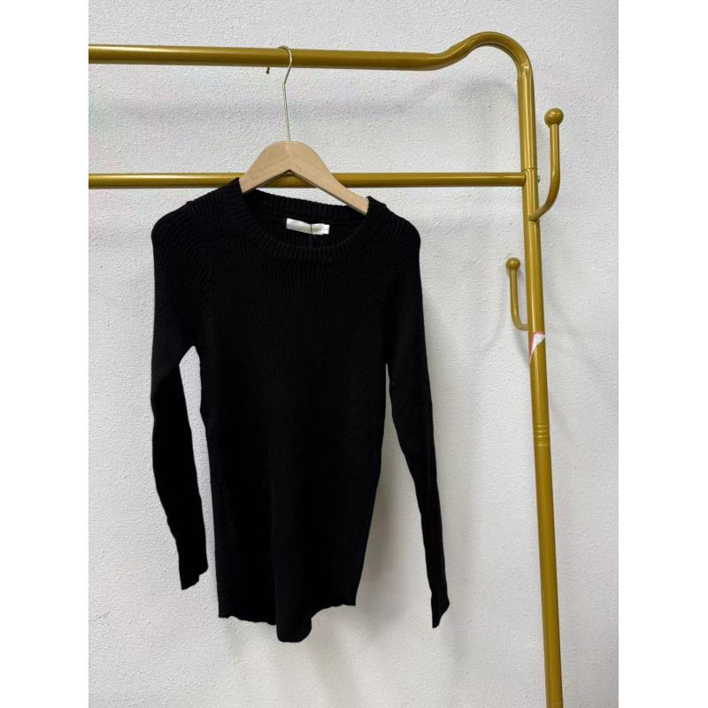 唯琳剪标  A2-12-2266款  黑色立领显瘦套头毛衣