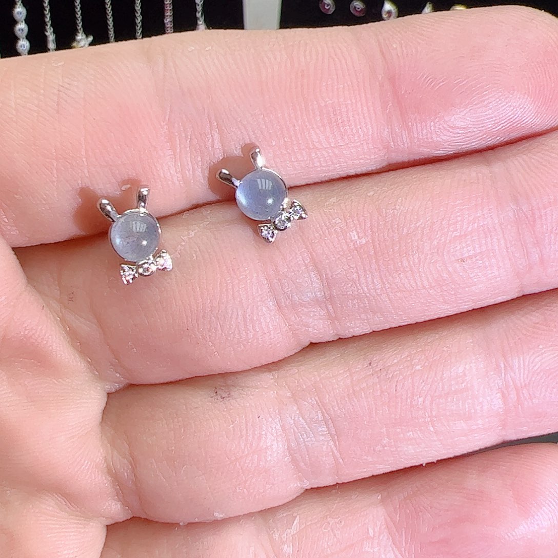 紫晶珠宝半成品银S925镶嵌