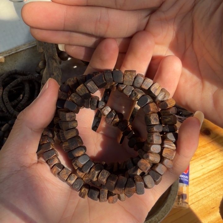 沉香沉香碎屑单圈沉水碎银子7克多样性发一