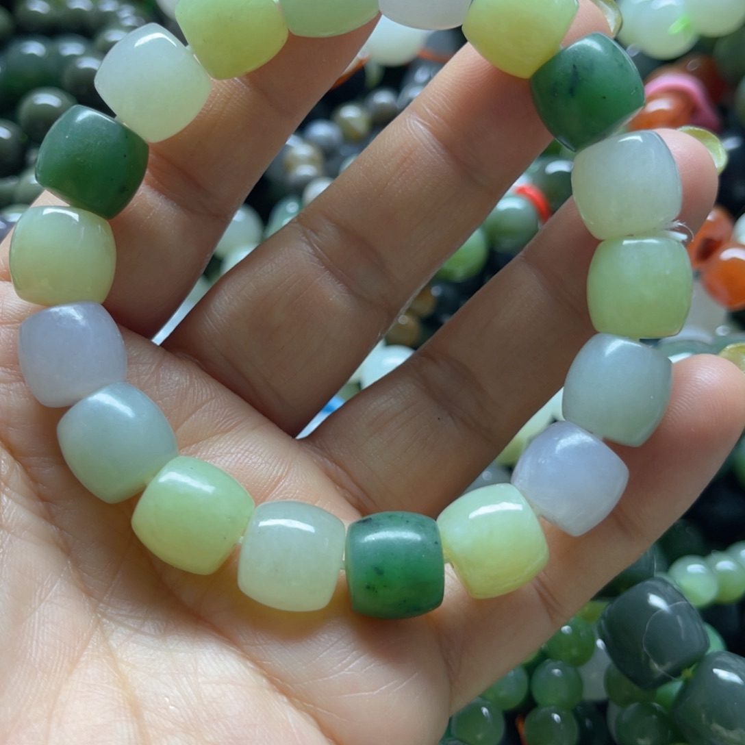 和田玉手链未镶嵌