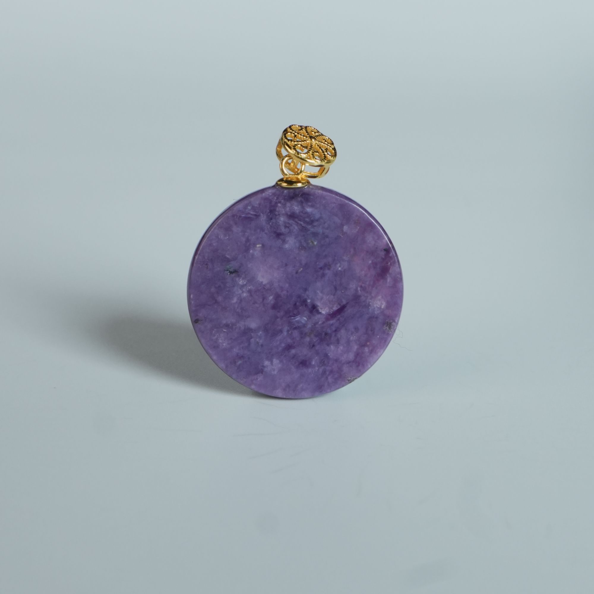 紫龙晶圆牌吊坠 DY-M4690 4.66g