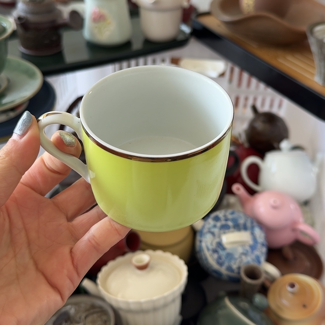 微瑕陶瓷茶杯茶壶茶具