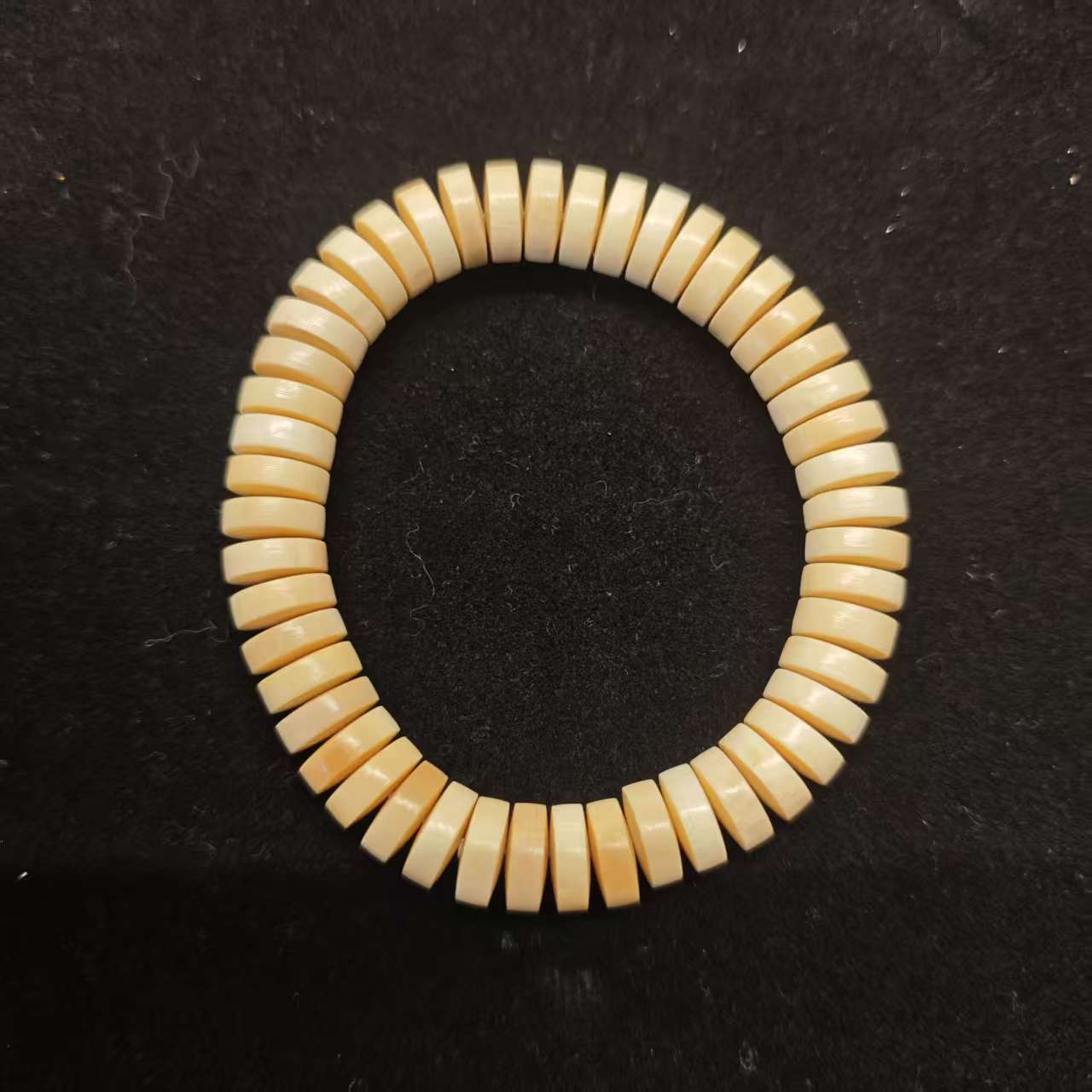 A00287药片手串猛犸牙工艺品