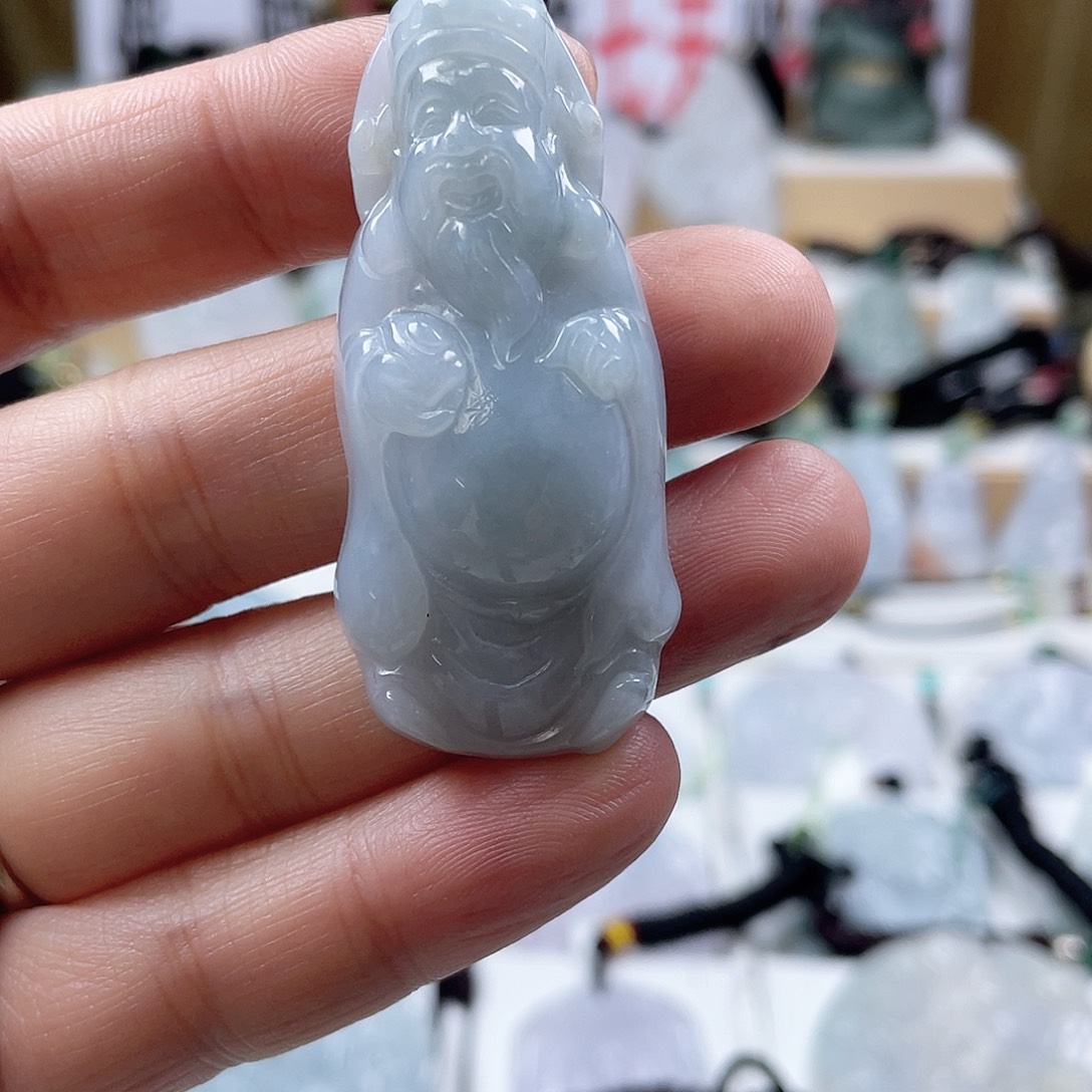 翡翠颈饰未镶嵌0477挂件