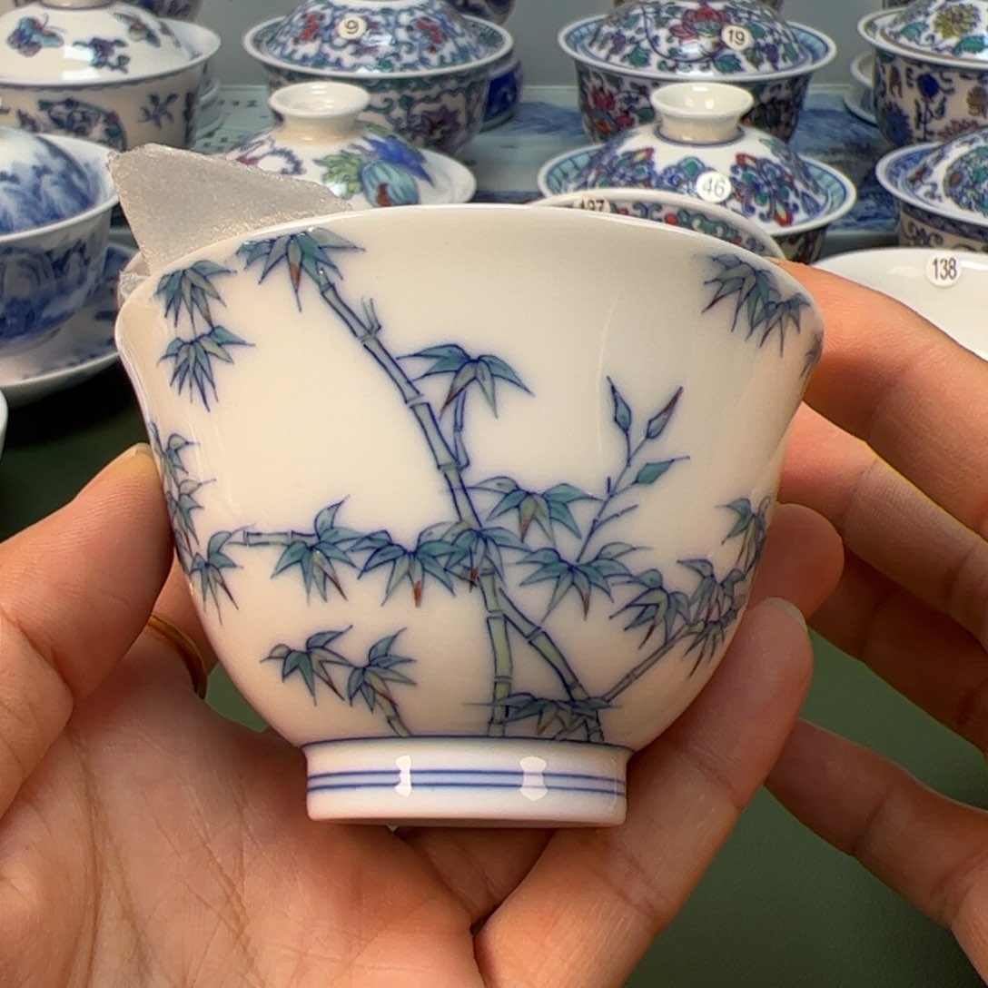 木木景德镇纯手绘茶具140
