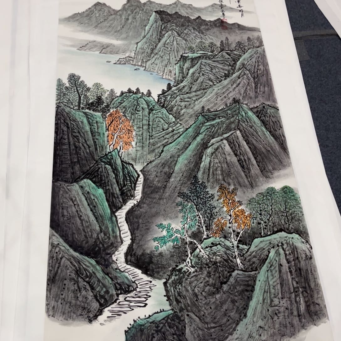 国画ZH精品国画单幅任发