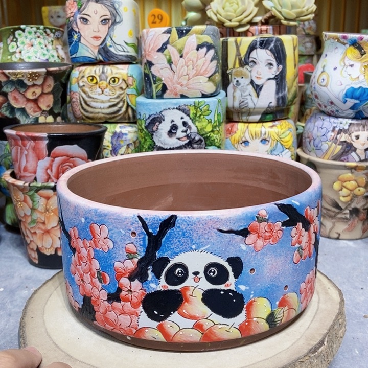 景德镇艺术手绘作品