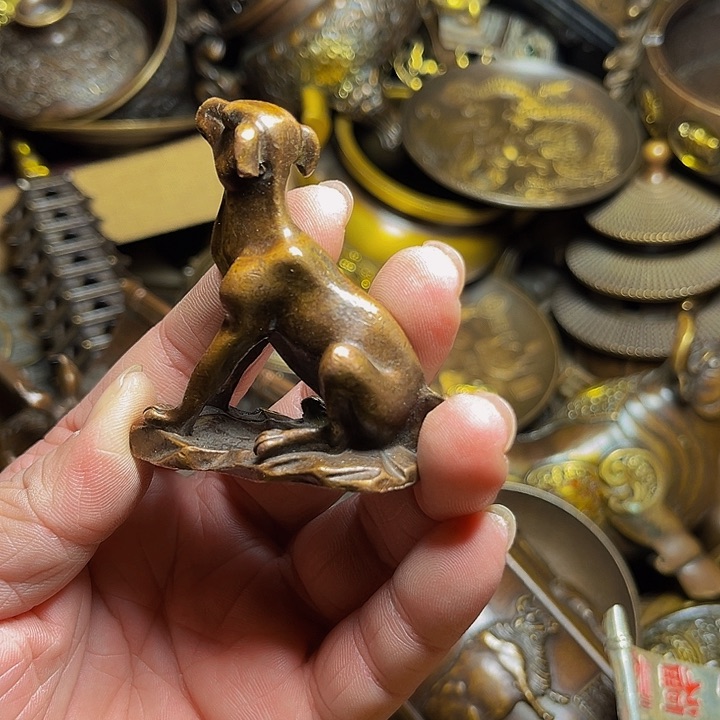 铜器摆件收收藏藏