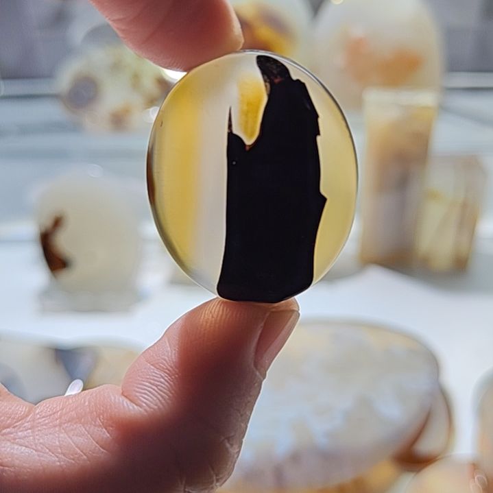 玛瑙/玉髓未镶嵌吊坠(不含链)19号