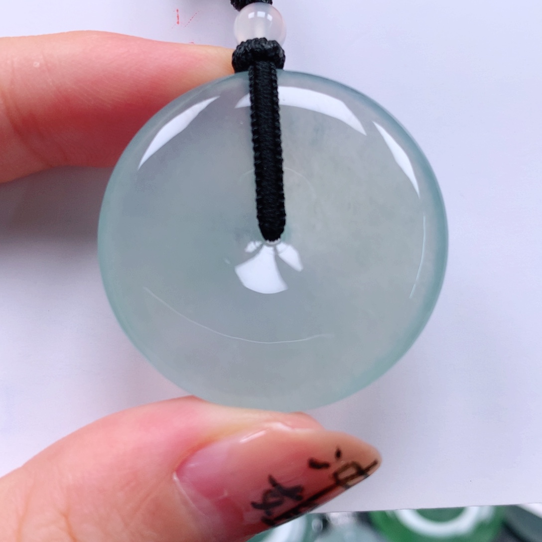 颈饰未镶嵌翡翠天然翡翠