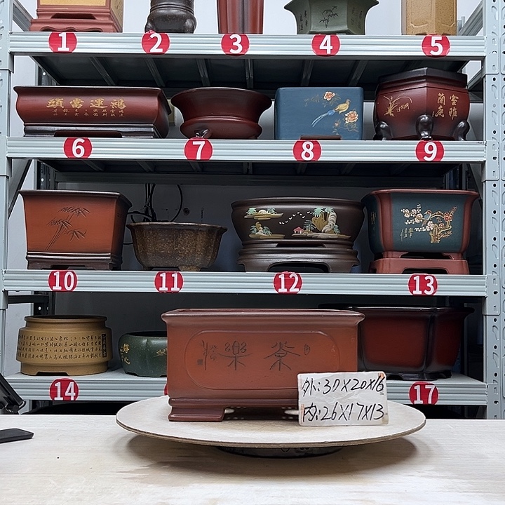 花盆紫砂 紫砂花盆